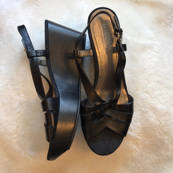 Coach wedges - Picture 2 of 8